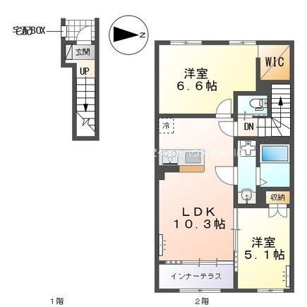 ヴィラ　ステートリー 間取り図画像