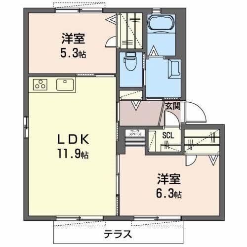 メゾンＨＩＫＯ 間取り図画像