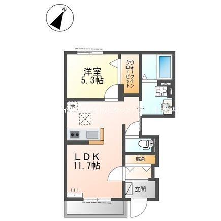 ＮａｇｉｓａｌｌｅII（ナギサーレII） 間取り図画像