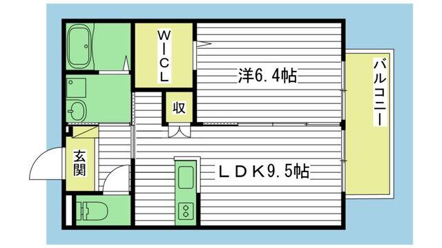 ラポール浜の宮 間取り図画像