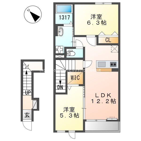 マニエール 間取り図画像