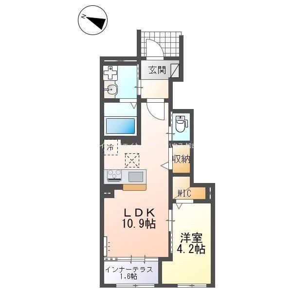 レーヴコート 間取り図画像