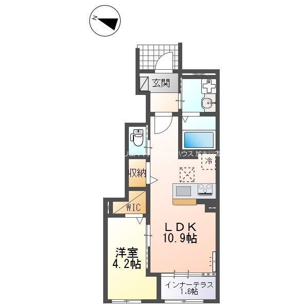 レーヴコート 間取り図画像
