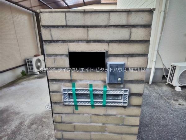 野口町二屋戸建 セキュリティ