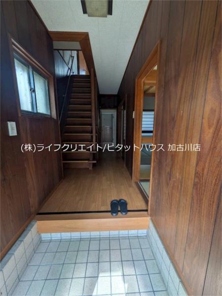 野口町坂井貸家 玄関