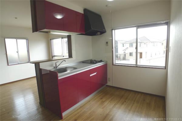 加古川市平岡町二俣アパート キッチン