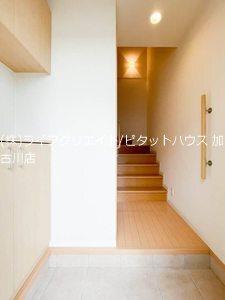 加東市喜田アパート 玄関