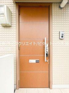 加東市喜田アパート 玄関