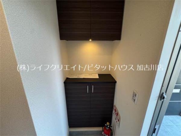 リラフォート栗田 玄関