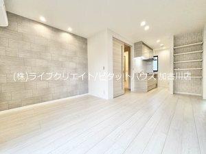 加東市上中アパート リビング