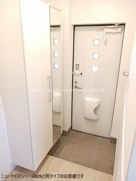 プレッソ高砂 玄関