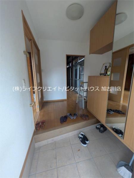野口町坂井　戸建て 玄関
