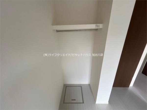 加古川市尾上町池田　アパート新築 収納