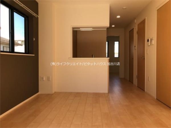 高砂市米田町米田新築アパート リビング