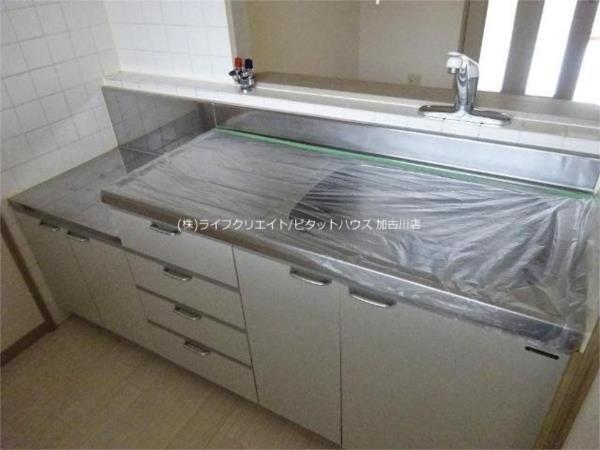 加古郡播磨町古宮アパート キッチン