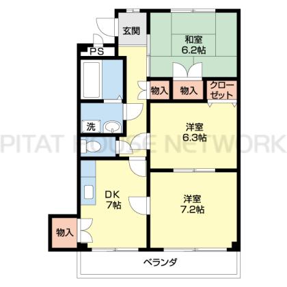  間取り図写真