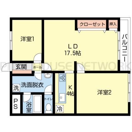 洋室5帖・６帖