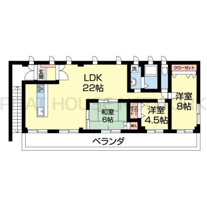  間取り図写真