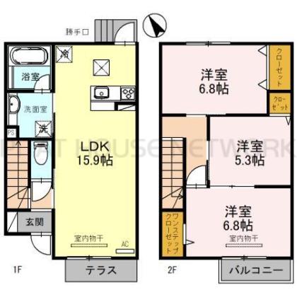  間取り図写真