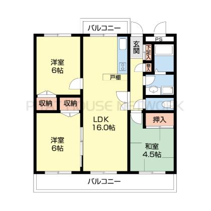  間取り図写真