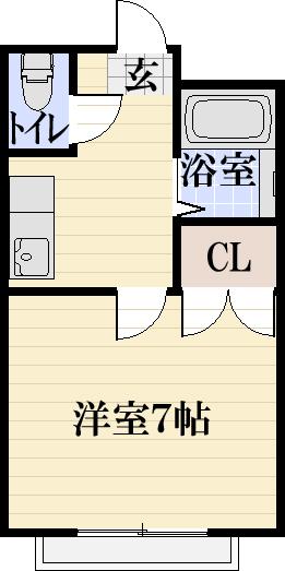 プロミネンスＮＫ（110） 間取り図画像