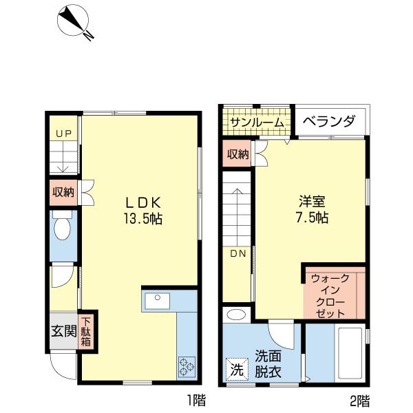  間取り図写真