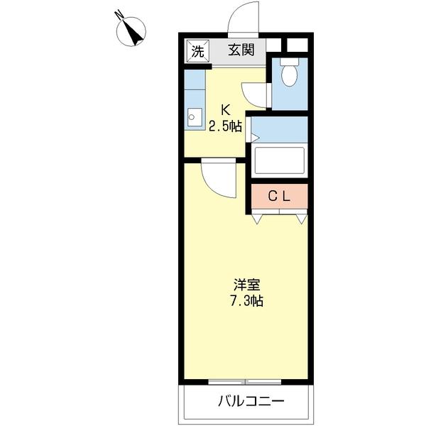 ヴェルドミール伊庭（301） 間取り図画像