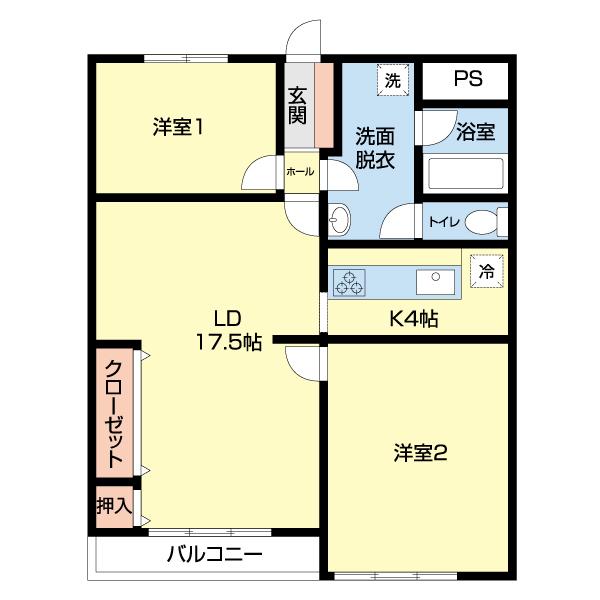 ファミール伊藤（306） 間取り図画像