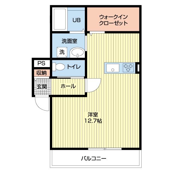 イストワール船町（Ⅰ-202） 間取り図画像
