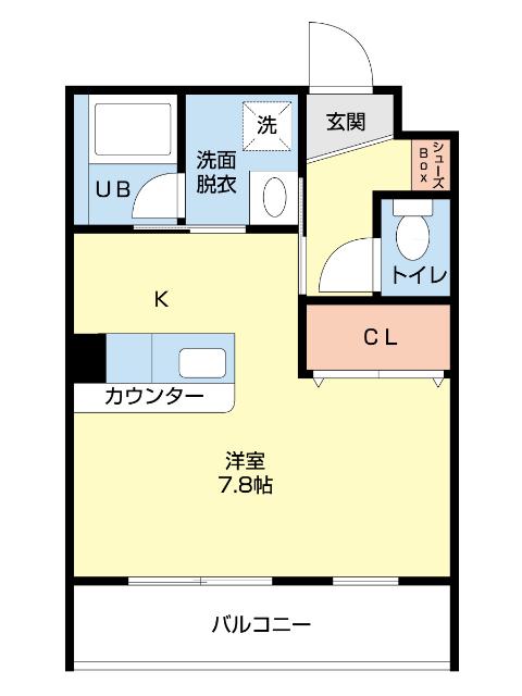 クレアシオン（304） 間取り図画像