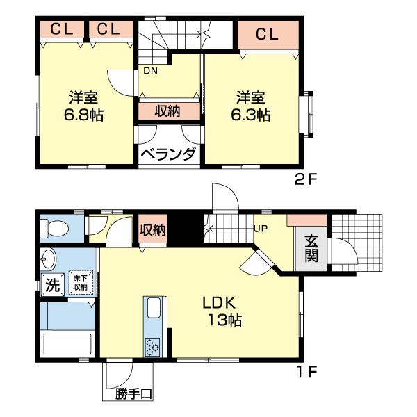 エクセレントコーポ芹川（4） 間取り図画像