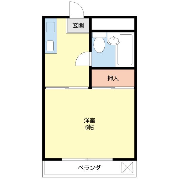 コーポ　ヒマラヤ（203） 間取り図画像