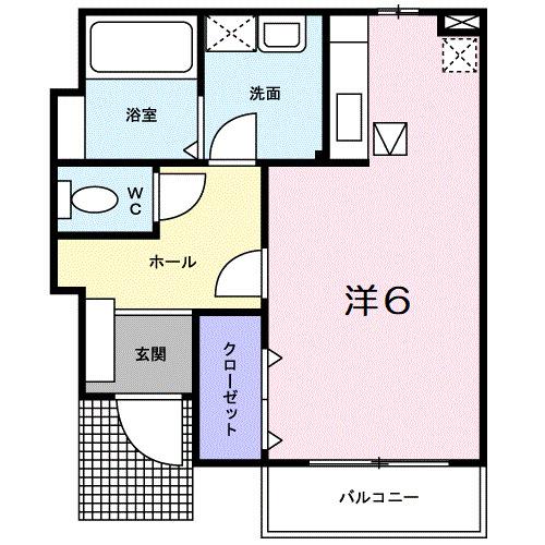 エクセランクール（102） 間取り図画像