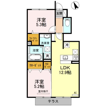  間取り図写真