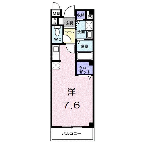 アルカイック　リュエル（204） 間取り図画像