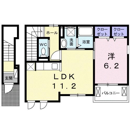 エバーアベニュー（202） 間取り図画像