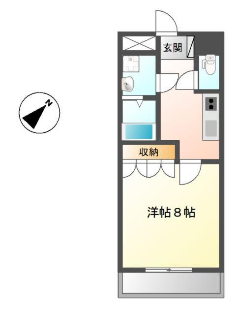 オルガ２１ 間取り図画像