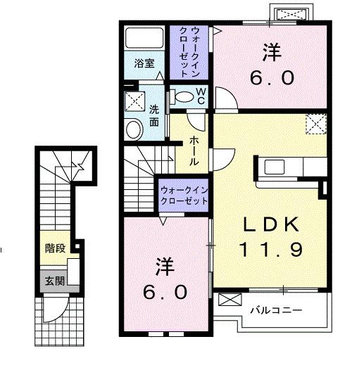アルモニー（202） 間取り図画像