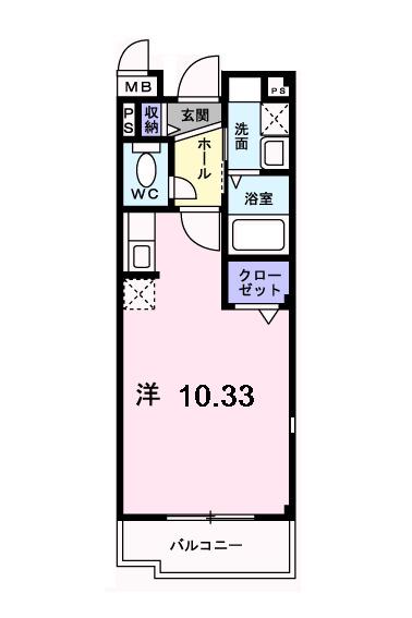 アルコバレーノＶ（301） 間取り図画像