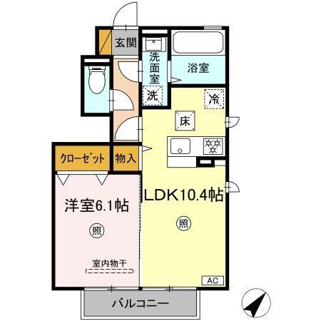 ルミエール（101） 間取り図画像