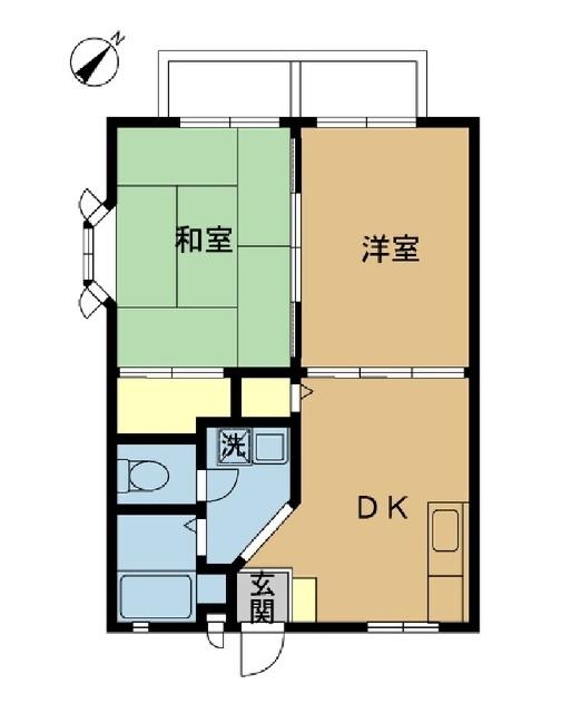 マイアビエ　Ｄ（201） 間取り図画像