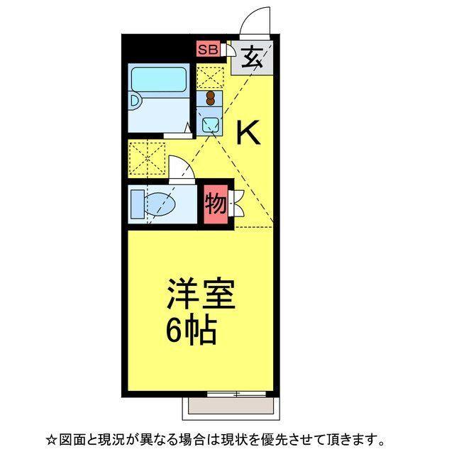NEST富里（106） 間取り図画像