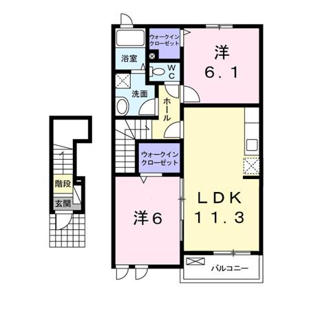 ファーチャ・イターナル　Ｉ（202） 間取り図画像