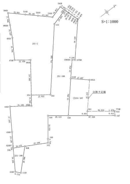 区画図