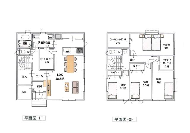 富里市七栄売地 部屋画像