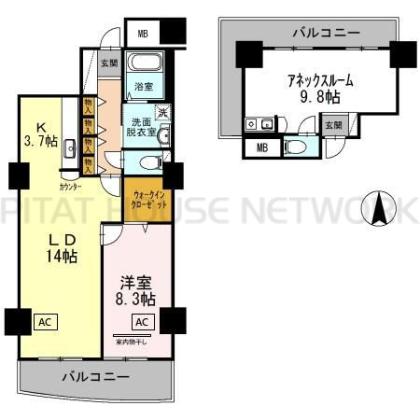  間取り図写真