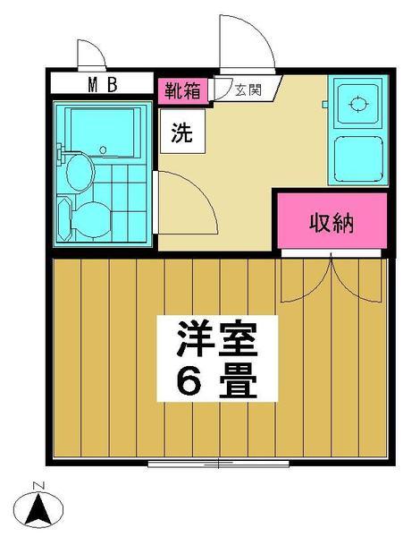 ツイン大岡山Ａ　（103） 間取り図画像