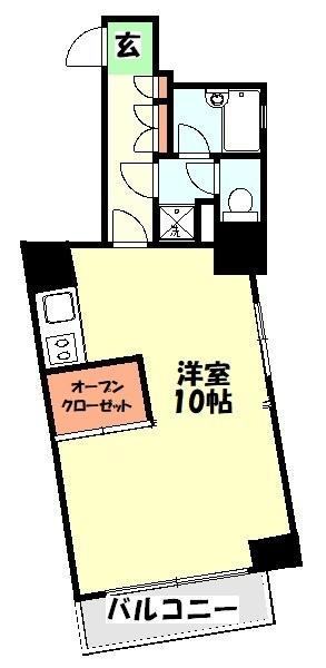 サマーハイム東大井（402） 間取り図画像