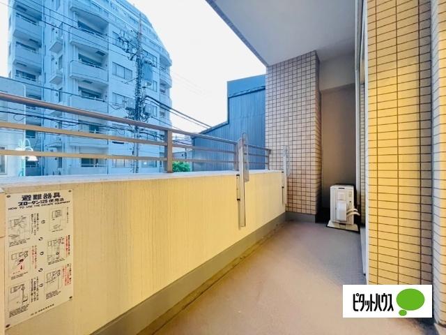 ルネス大井町ゼームス坂 バルコニー