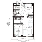 大森ハイツ 間取り図画像